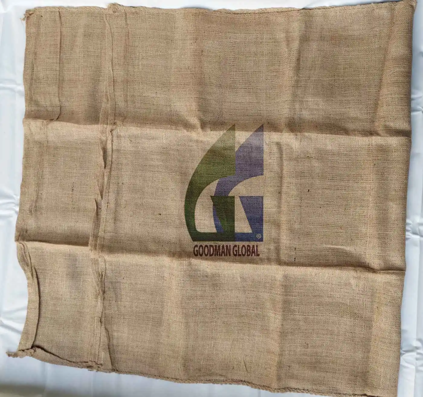 170x120 Cm 1282g Hessian Jute Sack For Silk Worm Packing Burlap Gunny