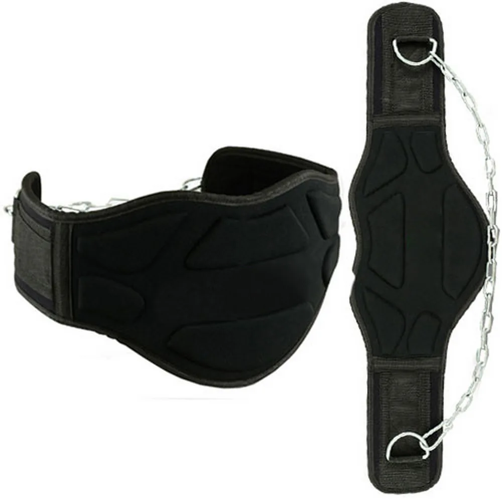 Gaf Steel Heavy Duty Comfortable Weightlifting Dip Chain Belt For Dips