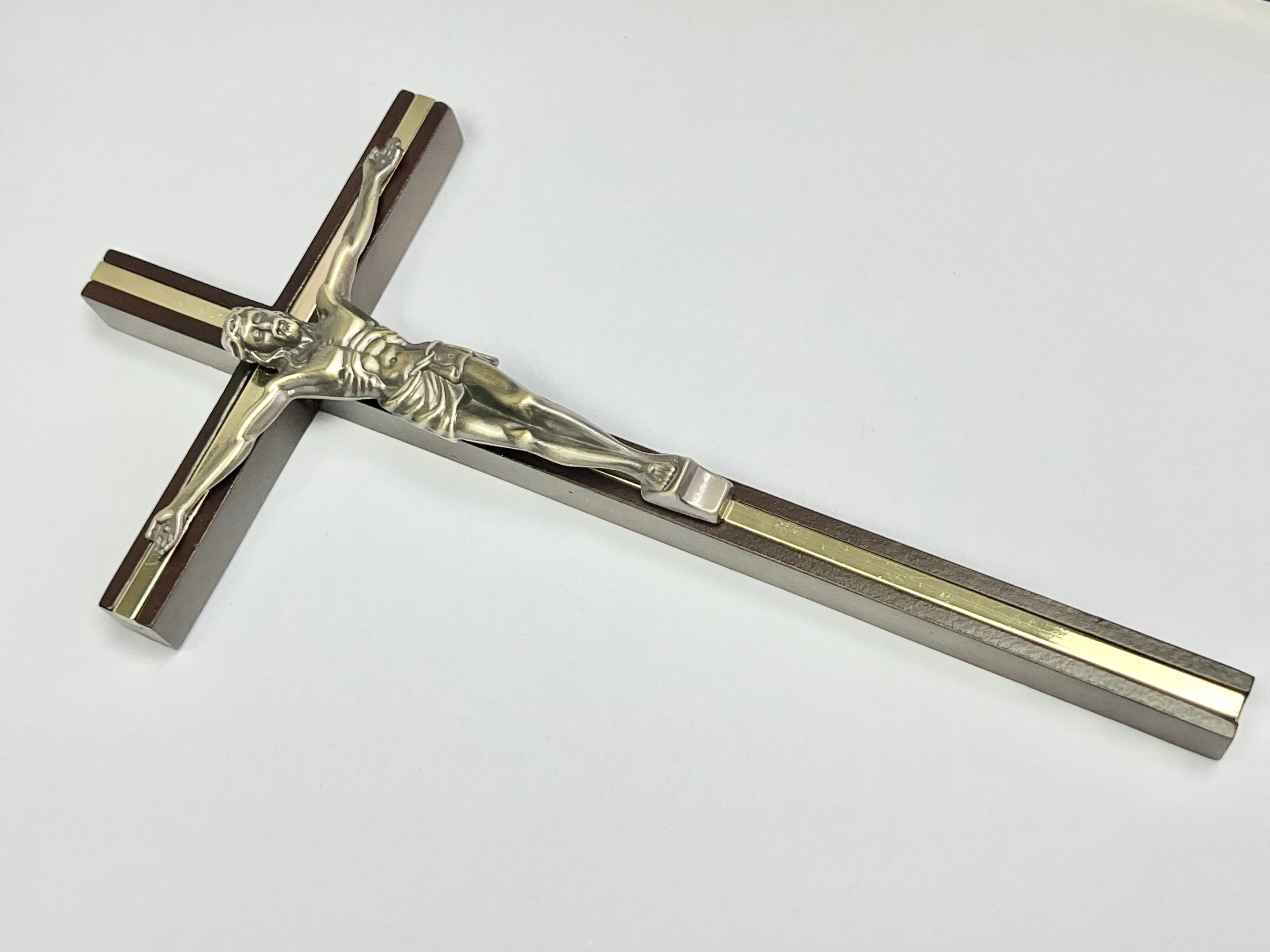 十字架 木製十字架 イエス キリスト 吊り下げ式 宗教的 感動的な INRI