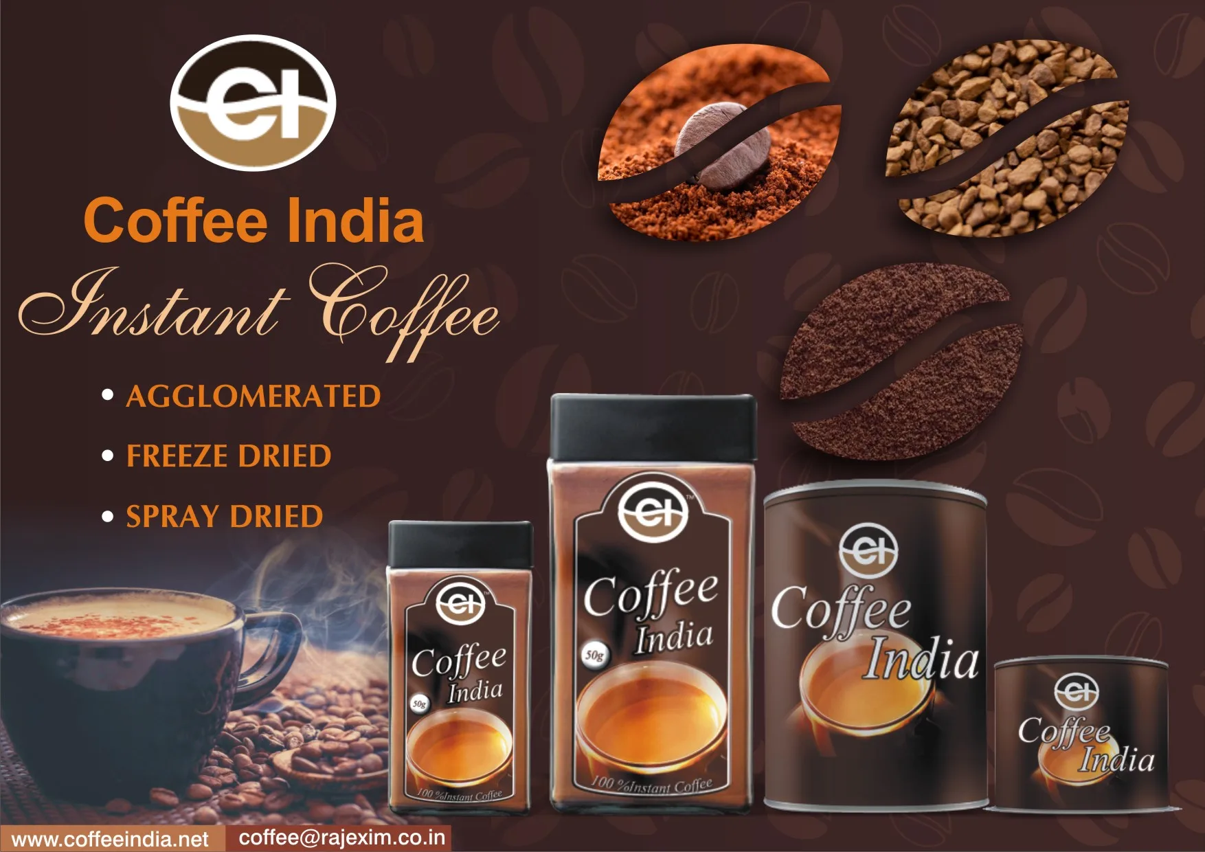 Freeze Dried Chicory Mix Instant Coffee Hot Selling Coffee In Bulk