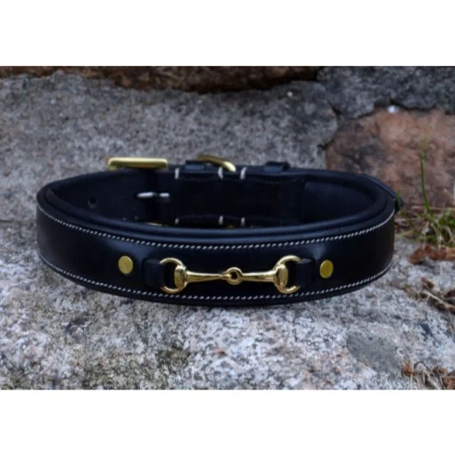 Genuine Leather Dog Collar High Quality Snaffle Dog Collar Buy