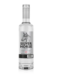 Vodka Silver horse polish vodka factory own brand