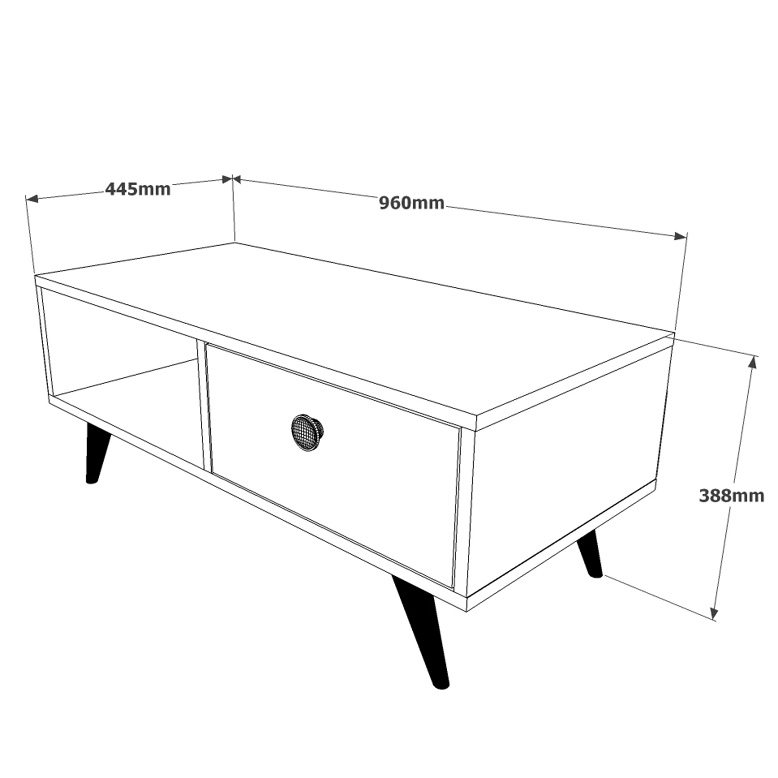 Yurudesign Vilamo Coffee Table Vl7232 High Quality Buy Modern Center