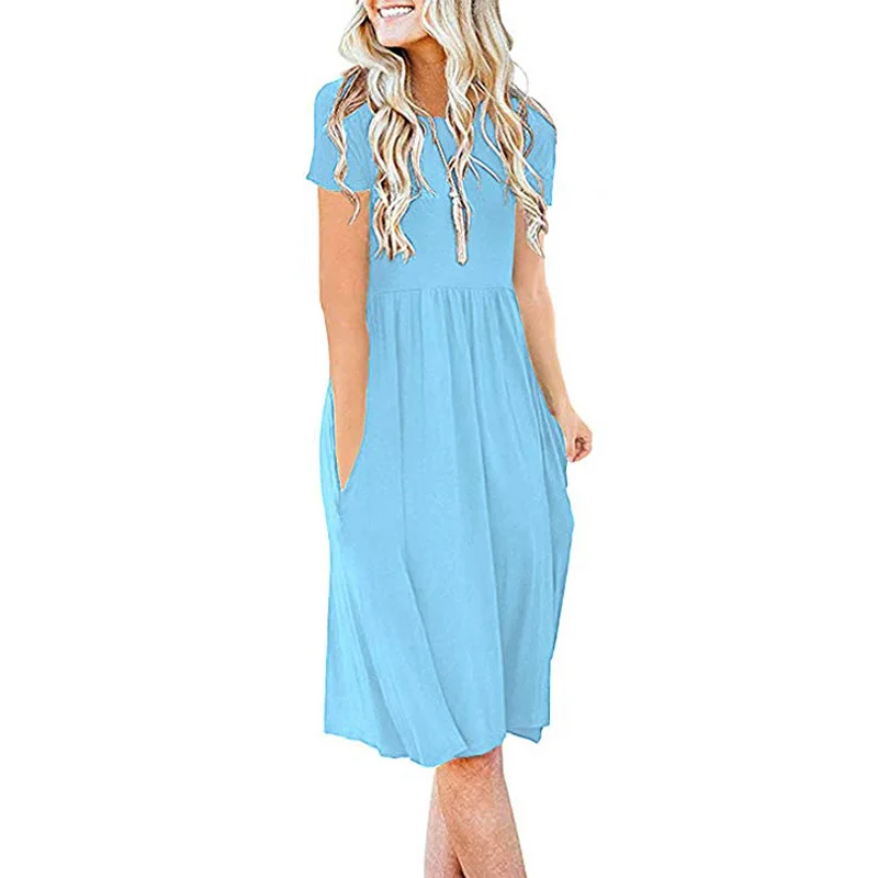 womens tunic dress with pockets