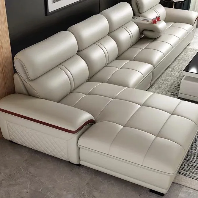 For Custom Prefab Houses factory price genuine leather sofa set, leather sofa set living room furniture, View modern leather sofa, CBMMART Product Details from Cbmmart Limited on Alibaba.com