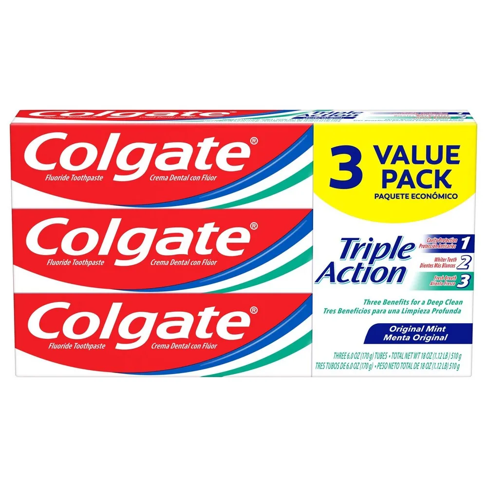 pasta colgate total whitening