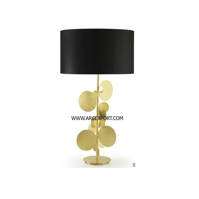gold leaf expensive table lamps