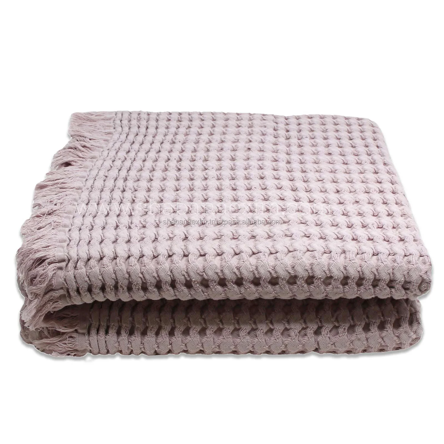 Waffle Weave Woven Wool Throw Blanket for Couch and Sofa Indian Wholesale  Winter Cozy Throws with Different Designs Colors
