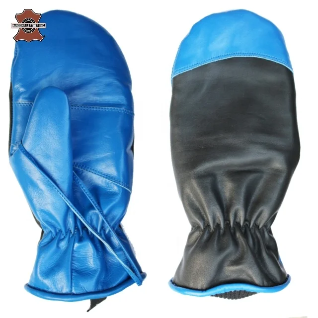 Мужские кожаные перчатки Прошитые вручную зимние тонкие шерстяные подкладки Европейская версия Мужские Зимние перчатки для мужчин и женщин