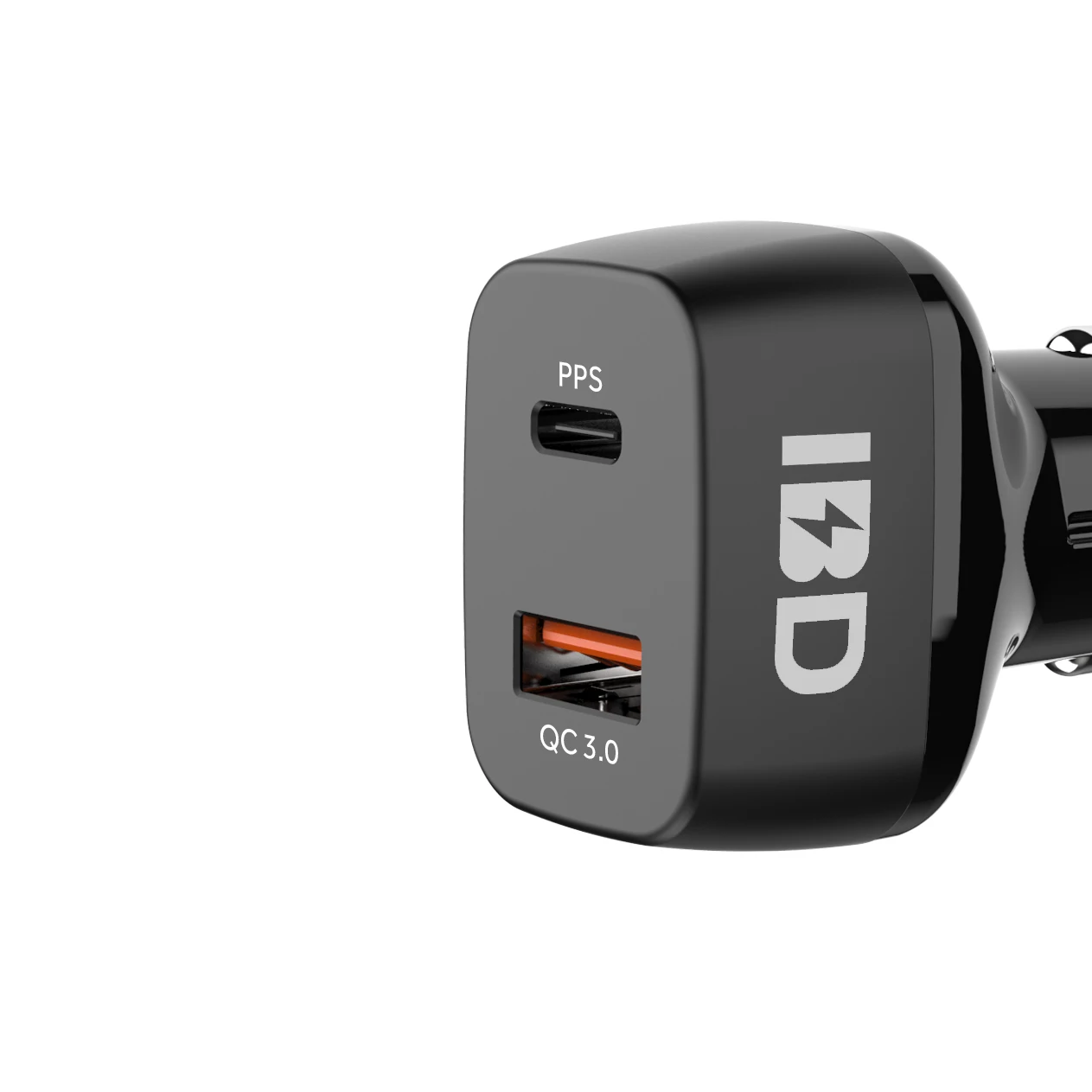 QC3.0 18 Вт автомобильное зарядное устройство PD 30 Вт Зарядное устройство Адаптер A + C 48 Вт двойной USB быстрое автомобильное зарядное устройство с индивидуальным логотипом для зарядки мобильного телефона