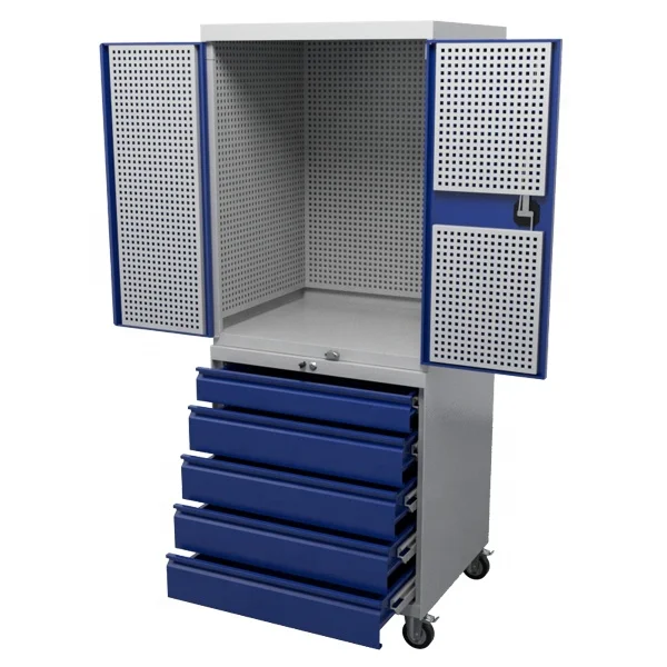 
 Механическая тележка для стола, гаражная мастерская, ящики и ящики для хранения, шкаф, нагрудная тележка, оборудование, верстак, органайзер 50170RC  