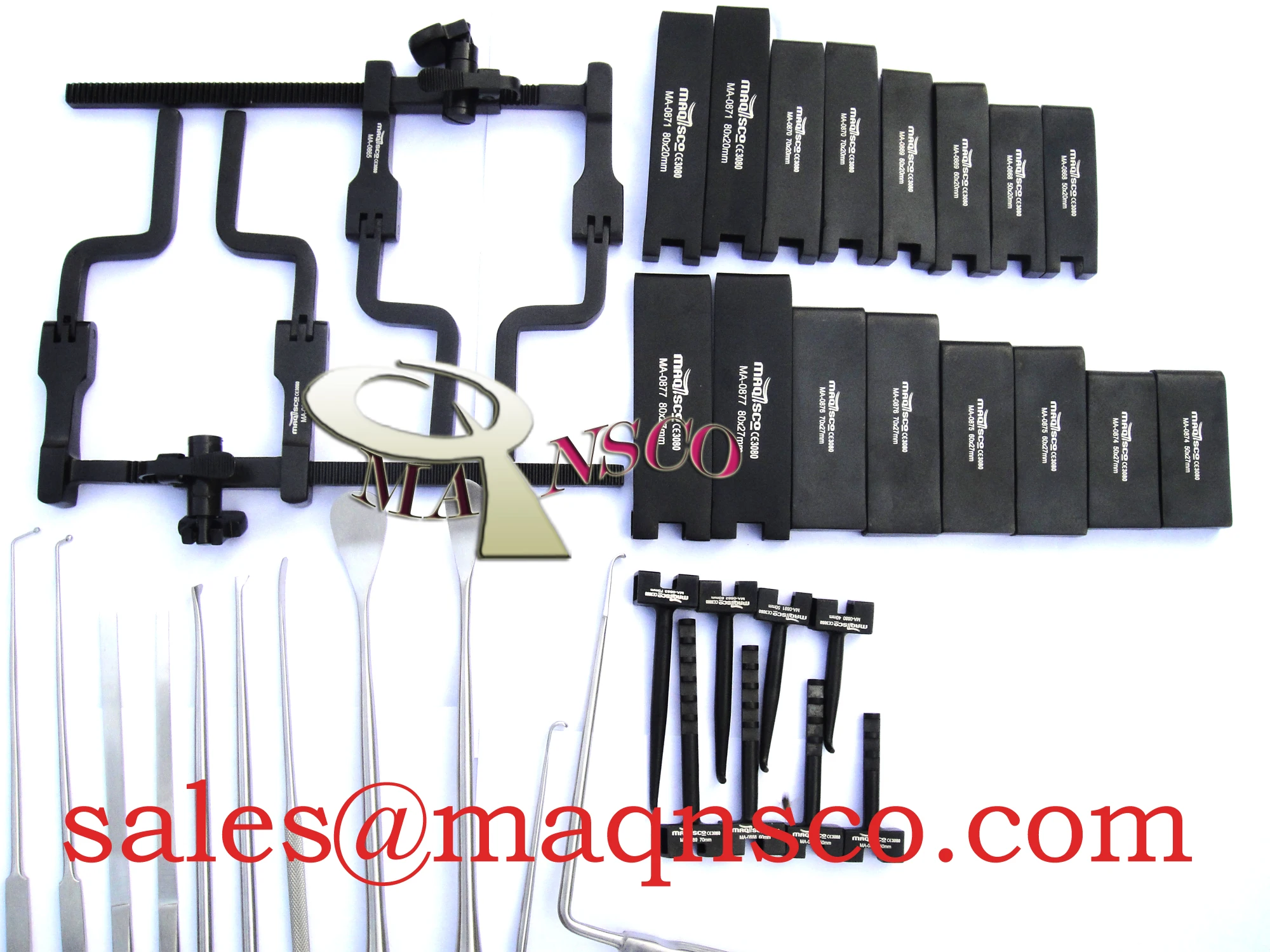 McCulloch Retractor Set/Lumber Retractor Set/Micro Discectomy Retractor Set