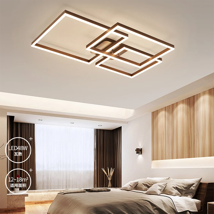 
 Большая роскошная креативная декоративная акриловая потолочная лампа в стиле арт-деко для ресторана, домашнее регулируемое изменение цвета  