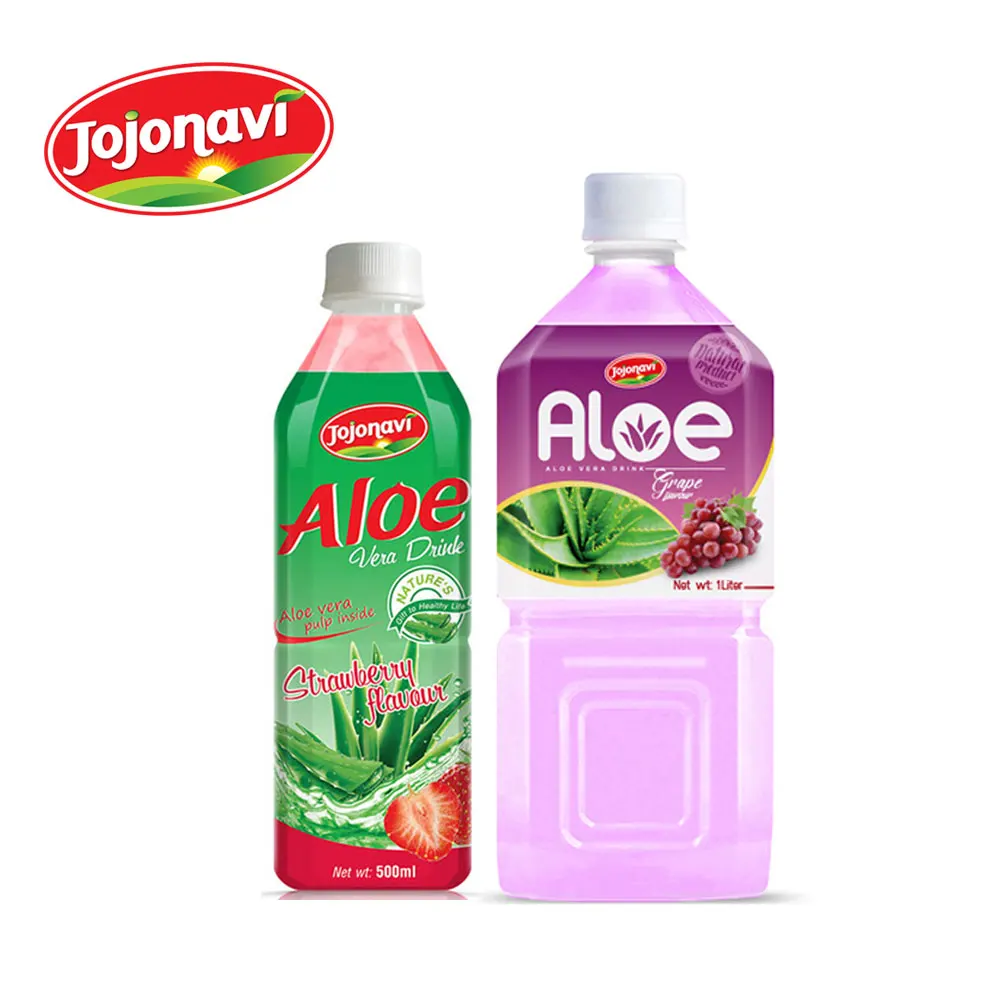 Напиток алоэ вера со вкусом винограда 1 л бутылка JOJONAVI оптом OEM ODM оптовая
