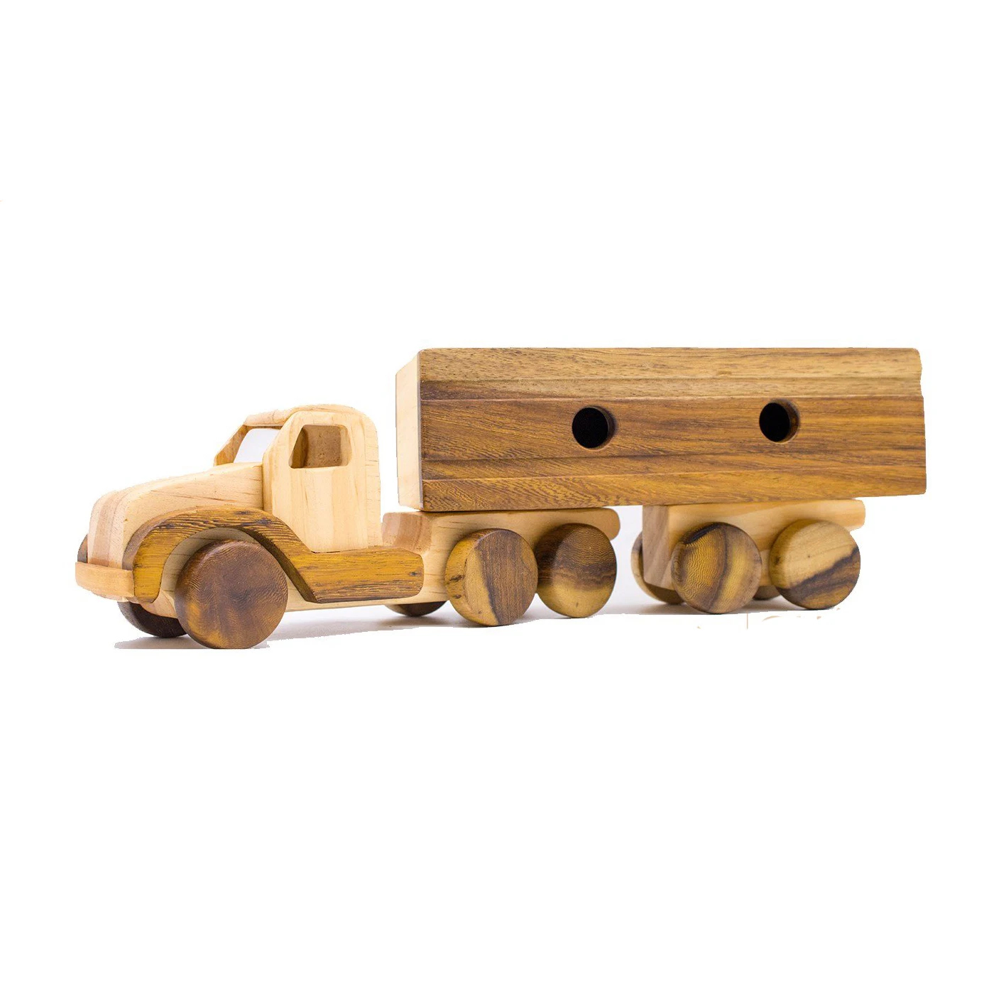 wooden car run toy