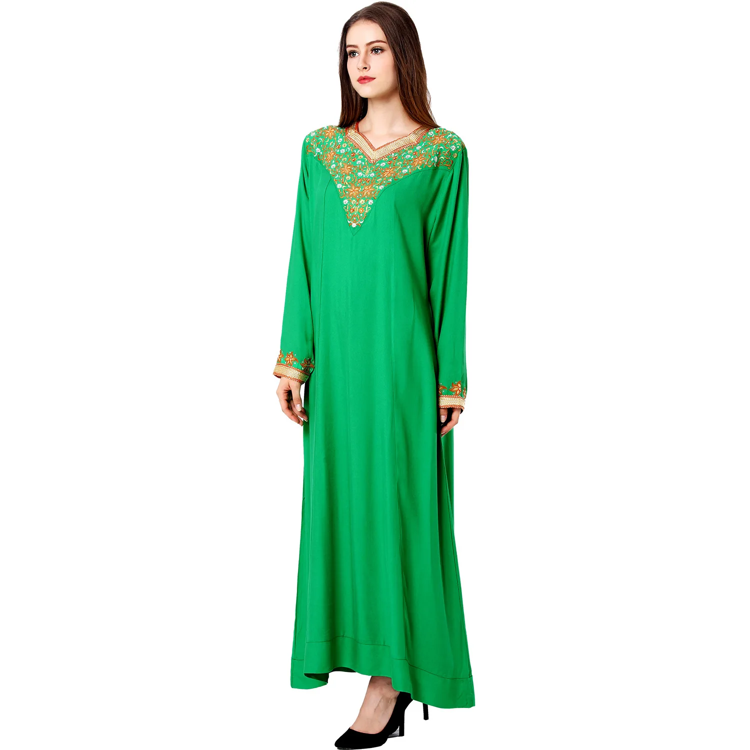 2023 Highend Middle Eastern Dubai Eid Muslim Dress Kaftan Women Turkey