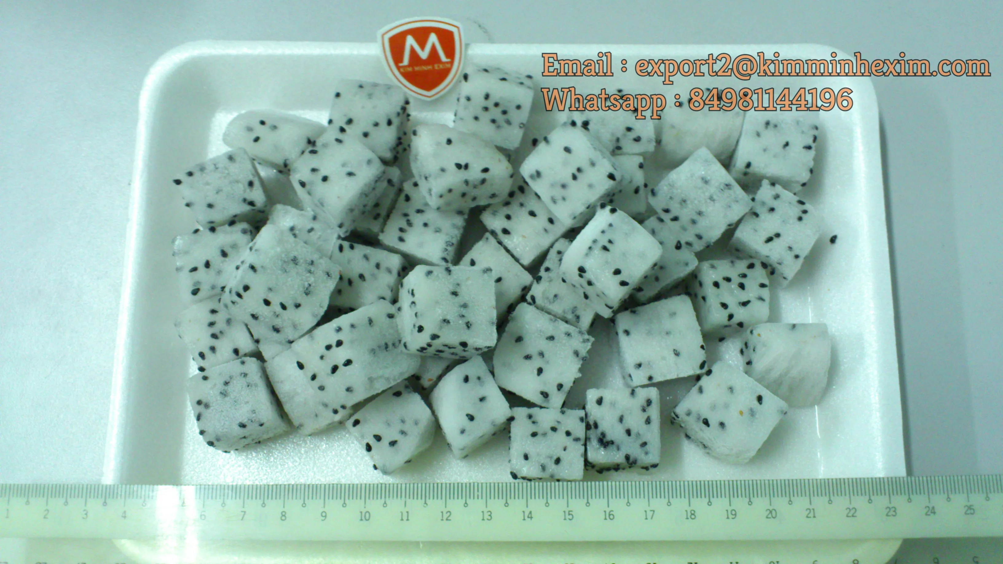 Top Delicious Bulk Frozen Dragon Fruit Pulp With Dice And Chunk Cut Packing 10kg Per Carton