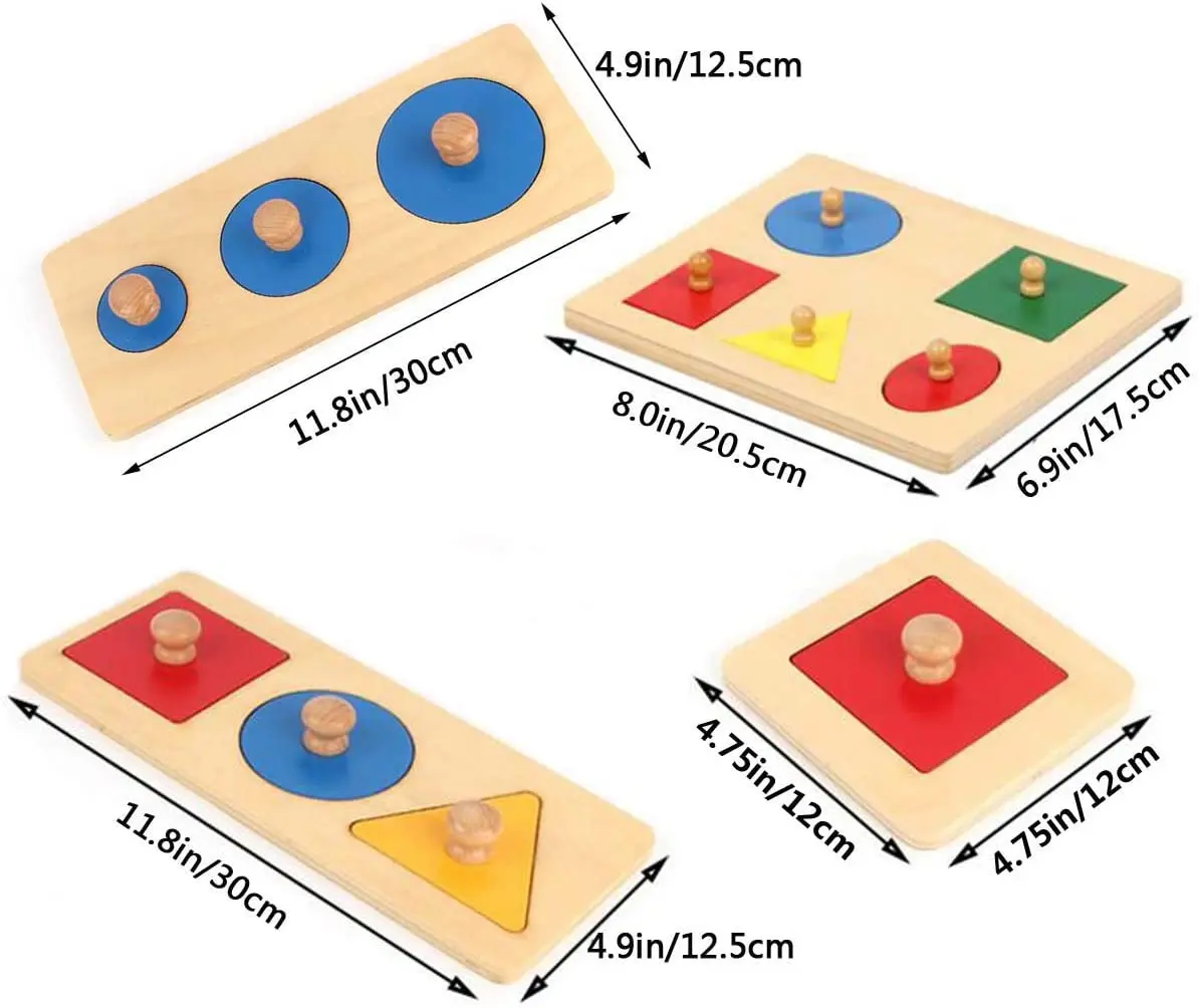 Puzzle Mit Mehreren Formen Erste Formen Jumbo-knopf Holz Puzzle  Geometrische Form Puzzle Kleinkind Vorschule Lernmaterial Sensorisch - Buy  Sensorischen Spielzeug,Sensorische Integration,Sensorischen Bälle Product on  Alibaba.com