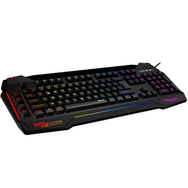 RGB GX630 Gaming Multifunctional Keyboard for Laptop Waterproof Internet Keys Multimedia Keys Wired Standard USB 2.0 USB 3.0 Ce