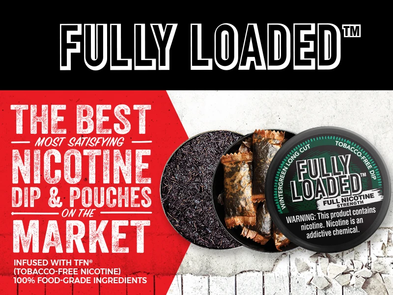 Fully Loaded LLC smokeless pouch, oral pouch