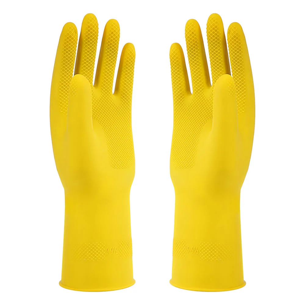 fancy kitchen rubber gloves