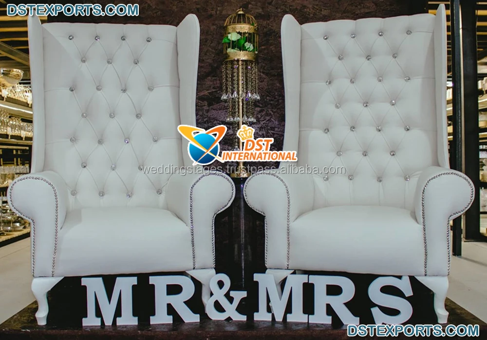 King and Queen Chair - Weddings of Distinction