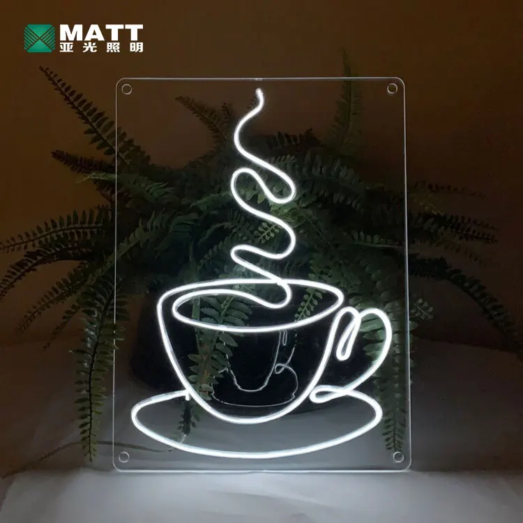 Coffee Pot LED Neon Sign – Neon Daddy