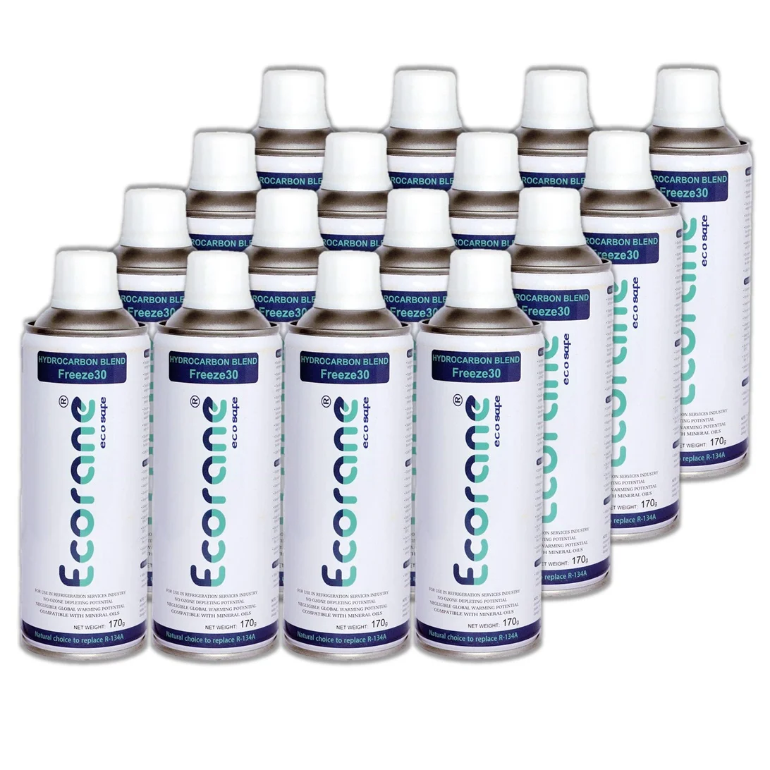 Ecorane Freeze 30 Hydrocarbon Blend 170gm Gas Each Can Buy Efrigerant Gas Charging Line 134a Cylinder Ac Kit R290 R410a R 600 A Fridge Hydrocarbon Refill R600a Price R 134a R 22