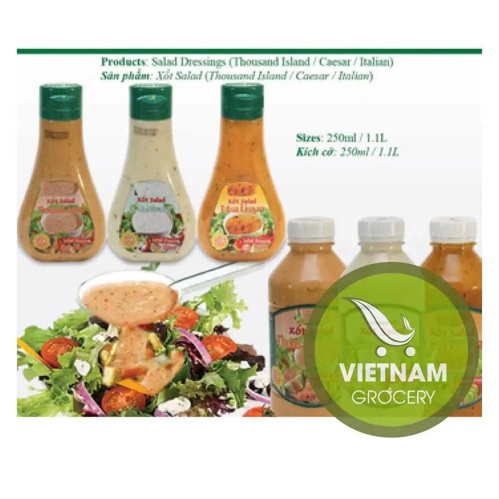 サラダドレッシング サウザンドアイランド シーザー イタリアン Fmcg製品 Buy Salad Dressings Vietnamese Salad Salad Product On Alibaba Com