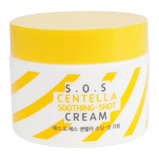 korean private label organic facial cream centella skin soothing