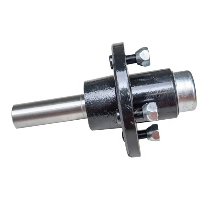 High Quality 4 Studs Trailer Hub Axle Spindle Assembly Premium Trailer Parts & Accessories