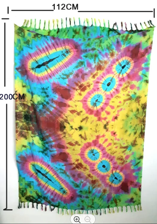 
 Пляжная накидка ручной работы смешанных цветов, пляжная одежда для курорта, саронг в тайском стиле, дешево, большой размер  