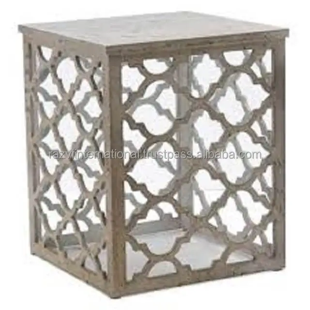 Modern Style Moroccan Tea Table with Metal Legs Cheap Rectangle Coffee Furniture-Distinguished as an Moroccan Style Tea Table
