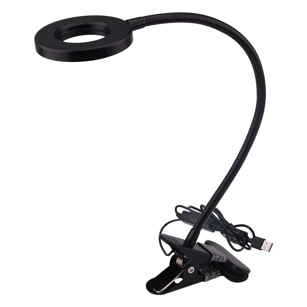 Высококачественный светильник для чтения изголовья кровати, 5 Вт, перезаряжаемый светильник для чтения с клипсой, мини-светильник для учебы