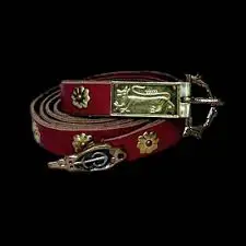Flower Belt Mounts Suitable for Roma  Eastern Viking  a R E P l I c a From Tarsoly Belt Pouch with Brass Fitting Hand Made