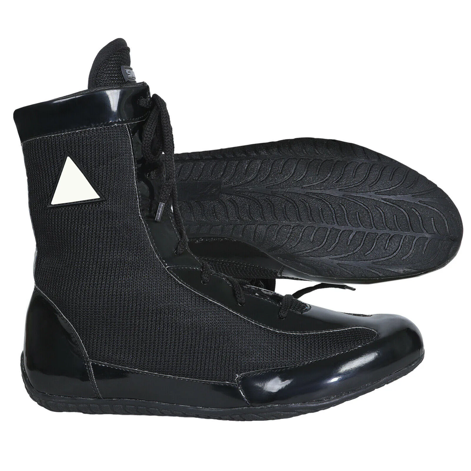 Мужские кожаные сапоги с полиуретановым покрытием на заказ черные длинные стильные резиновые стельки из натуральной кожи логотипом для борьбы