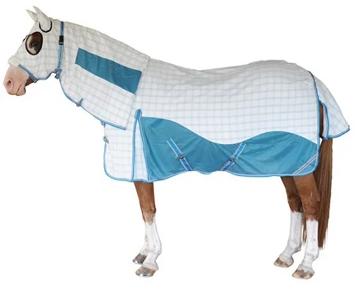 Plum 6’9 breathable Cotton mix summer sheet horse rug 