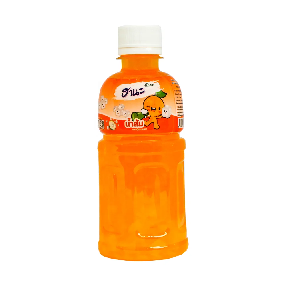 Best Made In Thailand Premium Hana Orange With Nata De Coco Coconut