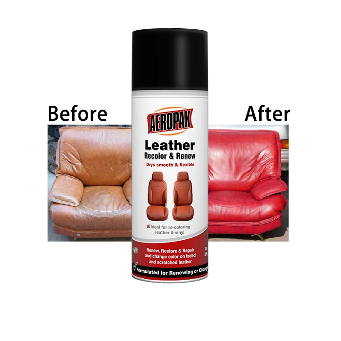 How to Spray Paint Leather so you can Sit On It › Redoux Interiors