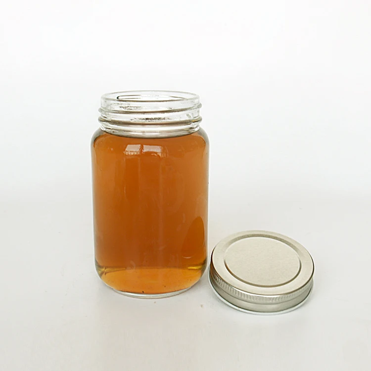 16oz (Pint) Economy Round Glass Jar - 70-450 Finish