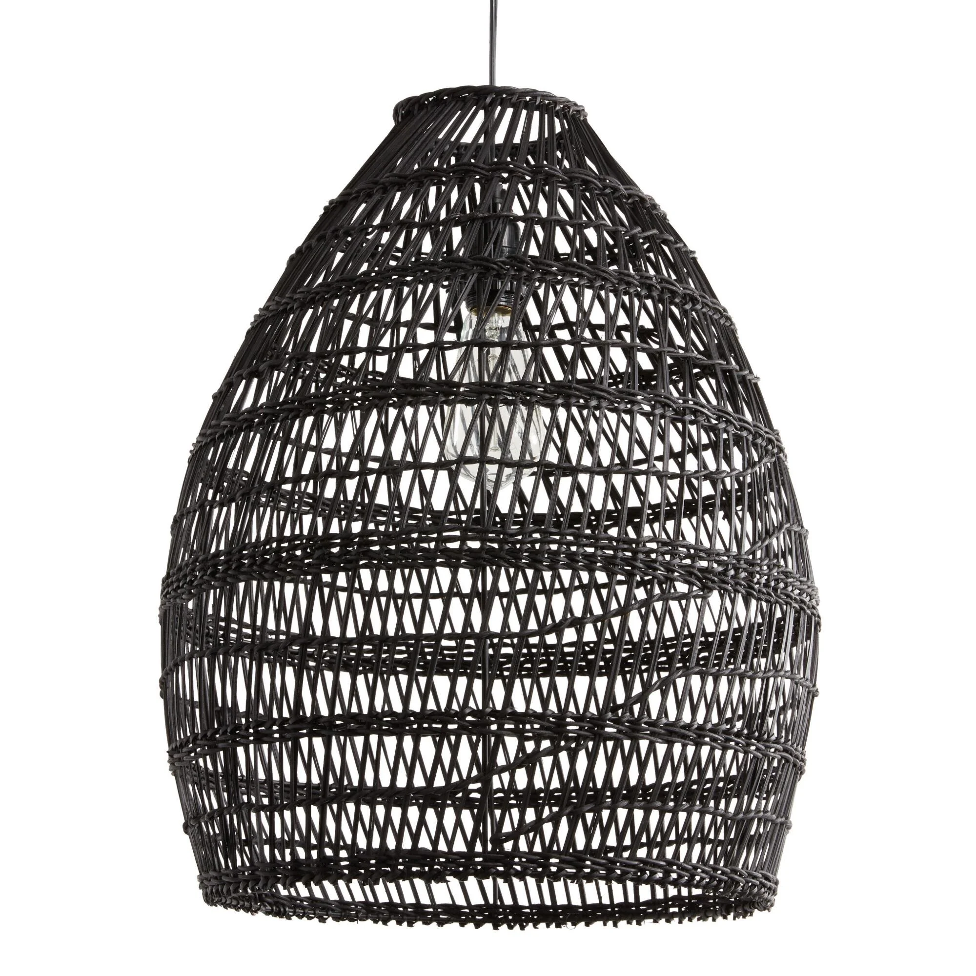 basketweave lampshade