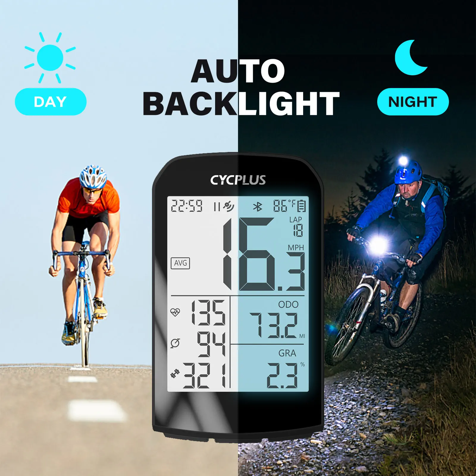 Wireless Mountain Exercise Bike Computer Led Backlight Bike Meter Speedometer Cycling Gps Computer