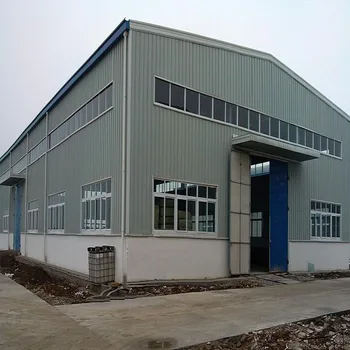 pre-engineered steel structure building from China Gaomi Wantai steel structure Company