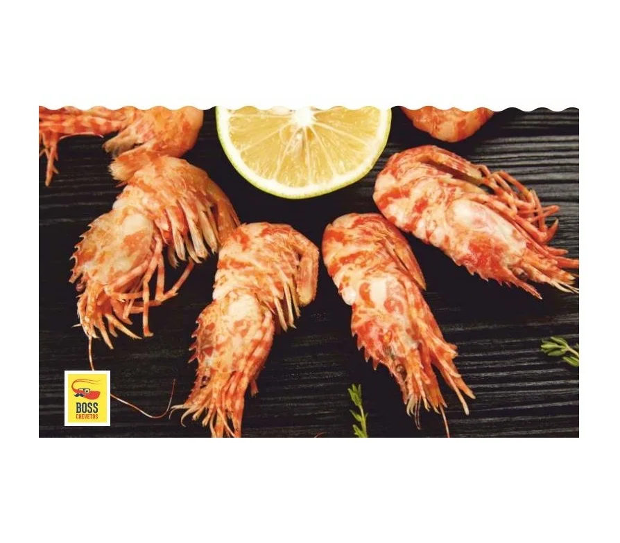 Russian Natural Uneven Sculptured Shrimp Fresh Frozen Prawn