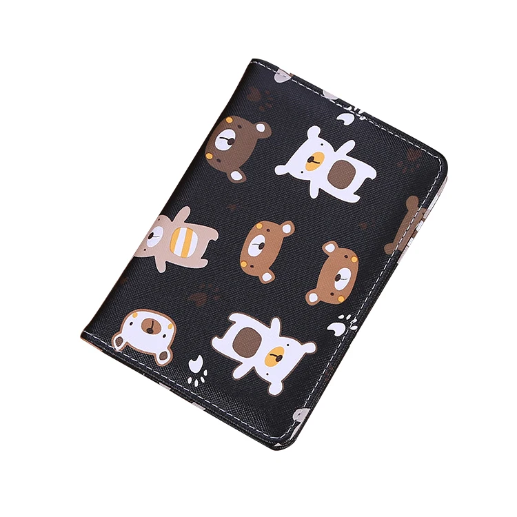 Полноцветная обложка для паспорта из искусственной кожи, с логотипом и изображением на заказ