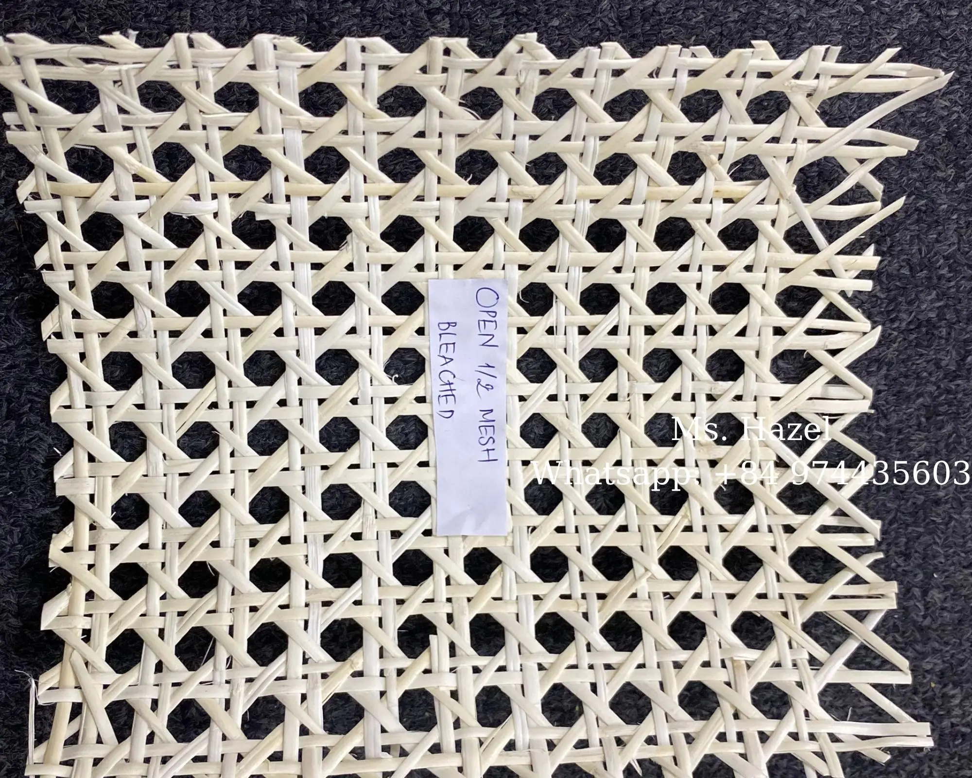 Rattan Cane bing Open Design And Close Design/bleached Unbleached