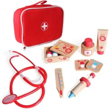 best wooden doctor kit