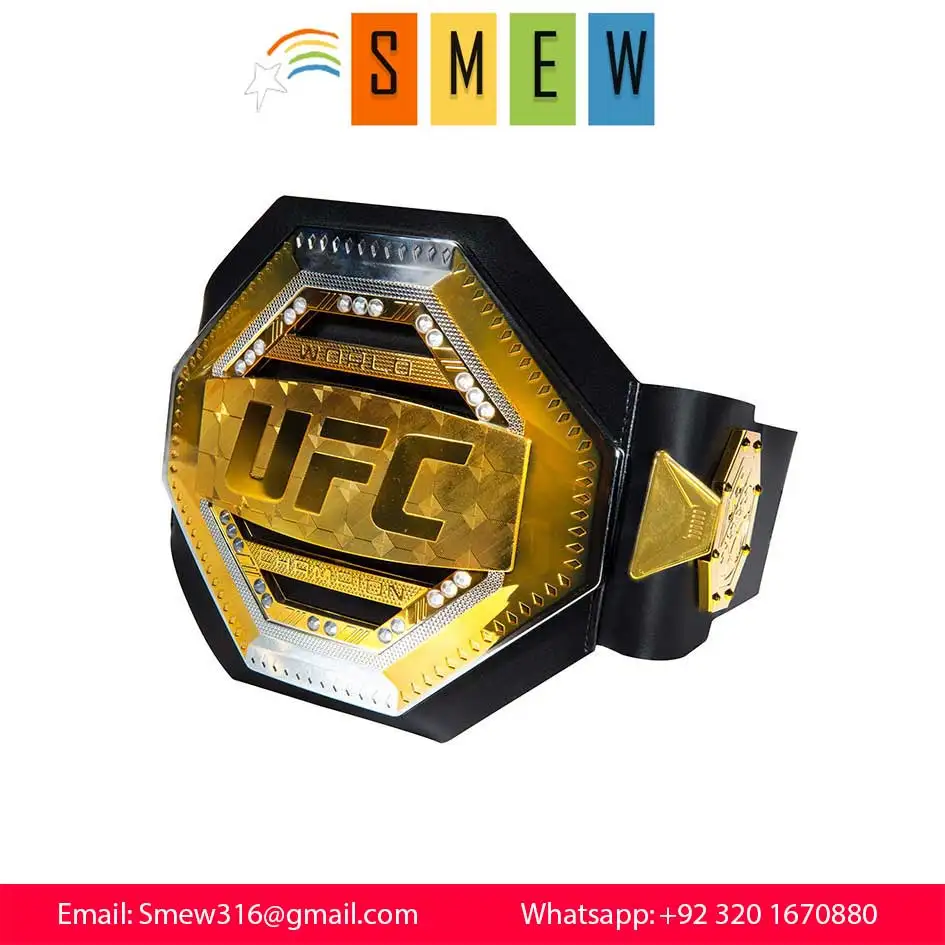 Ceinture UFC fabriquée à la main de haute qualité - Alibaba.com