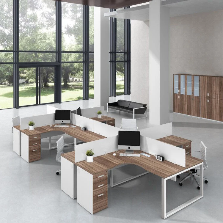 China Modern Computer Workstation Design Studio Desk Workstation