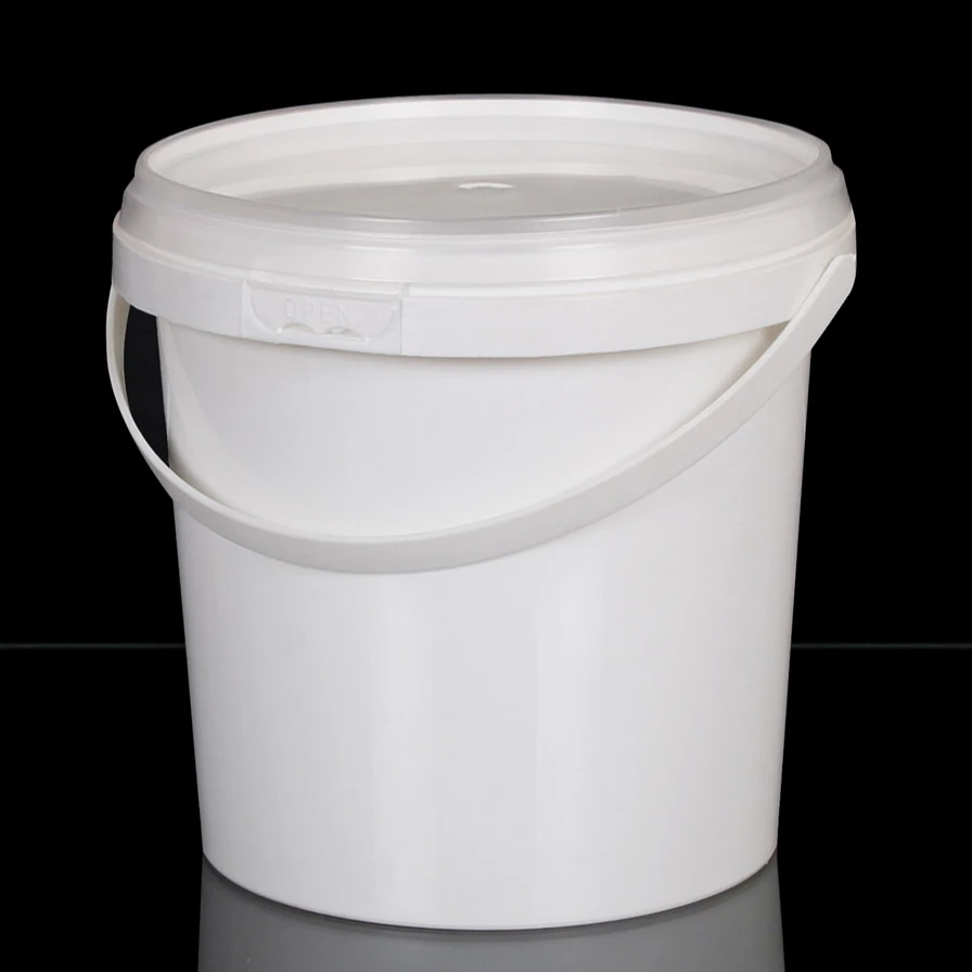 1000 Ml Round Plastic Container Bucket Pail Buy Custom Clear Round Plastic Candy Containers Plastic Food Containers 1 Liter Bucket Product On Alibaba Com